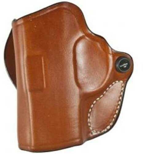 Desantis Mini Scabbard Belt Holster Fits Springfield XDM 3.8" Right Hand Leather Material Black Finish 019BAI7Z0